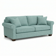 Irlanda Sofa – Made in USA, Custom Fabric Options, Classic Sofa Wholesale Sofa Furniture - Leslie Robins Egg - Fabric