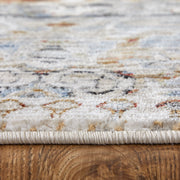 Melrose Transitional Distressed, Ivory/Red/Blue