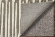 Kimball Transitional Abstract, Taupe/Ivory