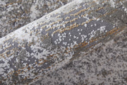 Waldor Modern Abstract, Gray/Silver/Taupe