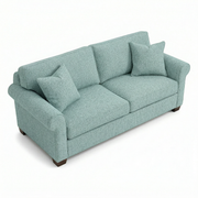 Irlanda Sofa – Made in USA, Custom Fabric Options, Classic Sofa Wholesale Sofa Furniture - Leslie Robins Egg - Fabric