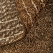Agape Modern Abstract, Brown/Ivory