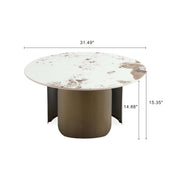 Coffee Table in Bronze