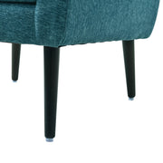 Modern Accent Chair Upholstered Foam Filled Living Room Chairs Comfy Reading Chair Mid-Century Modern Chair With Fabric Lounge Arm Chairs Armchair For Living Room Bedroom