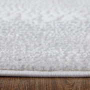Prasad Modern Distressed, Ivory/Silver/Gray