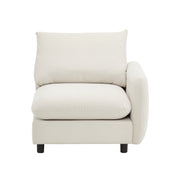 69 in. 2-Seats Modular Sectional Sofa Corner Chair Sofa Couch