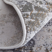 Waldor Modern Abstract, Gray/Silver/Taupe