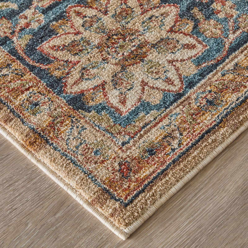 Pearson Traditional Persian, Ivory/Tan/Blue