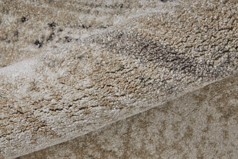 Skyview Modern Abstract, Gray/Ivory/Taupe