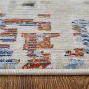 Sonora Modern Abstract, Ivory/Green/Blue