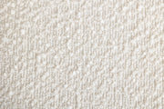 Winnie Modern Teddy Boucle Fabric Barrel Chair, 360° Swivel, White