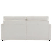 Cozy Upholstered Cushion Loveseat Sofa For Living Room