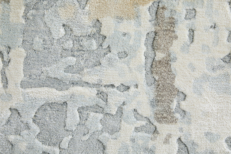 Braden Modern Abstract, Blue/Gray/Brown