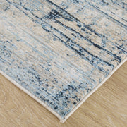 Sonora Modern Abstract, Blue/Ivory/Gray