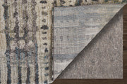 Skyview Modern Abstract, Gray/Black/Ivory