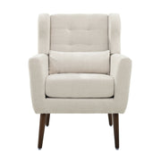 Modern Accent Chair Upholstered Foam Filled Living Room Chairs Comfy Reading Chair Mid-Century Modern Chair With Fabric Lounge Arm Chairs Armchair For Living Room Bedroom