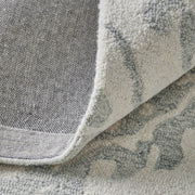 Belfort Traditional Floral & Botanical, Ivory/Gray