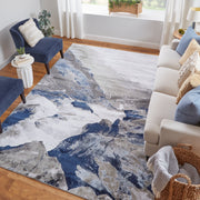 Gaspar Modern Abstract, Blue/Gray/White