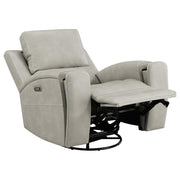 Boyce Grey 3-piece Triple Power Reclining Sofa Set