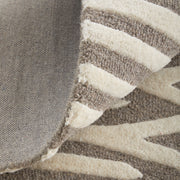 Kimball Transitional Abstract, Taupe/Ivory