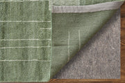 Agape Modern Abstract, Green/Ivory