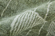 Agape Modern Abstract, Green/Ivory