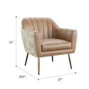 Rose - Accent Chair - Brown