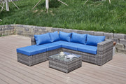 Patio Sofa With Cushions