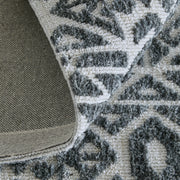 Colton Modern Southwestern, Gray/Black/Ivory