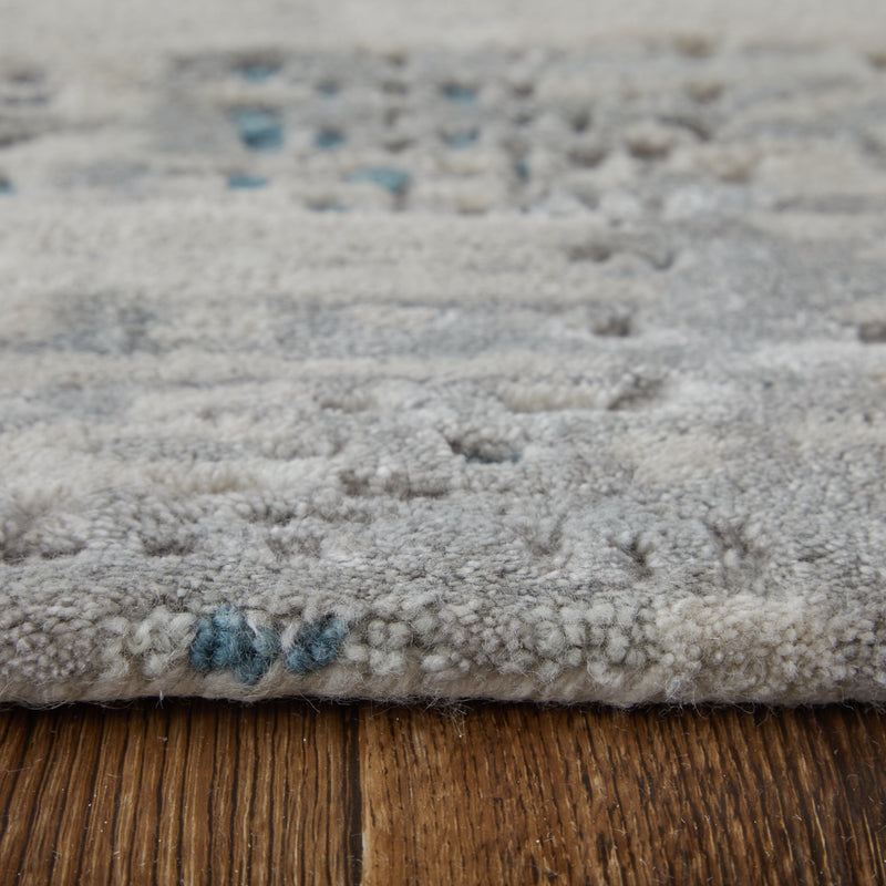 Zarah Modern Abstract, Gray/Taupe/Blue