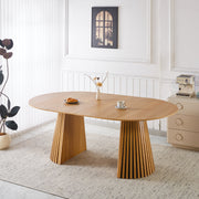 1+4,5pieces dining set, Table metal leg Mid-century Dining Table for 4-6 people With MDF Table Top, Pedestal Dining Table, End Table Leisure Coffee Table