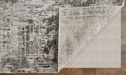 Vancouver Modern Abstract, Ivory/Gray/Brown