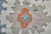 Dartmouth Transitional Abstract, Blue/Ivory/Pink