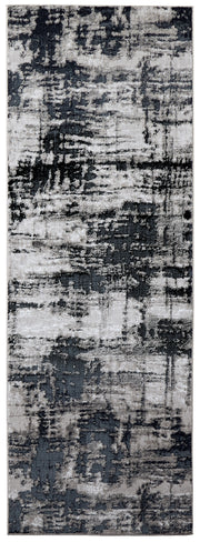 Micah Modern Abstract, Black/White/Gray
