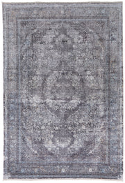 Sarrant Transitional Medallion, Gray/Silver/Ivory
