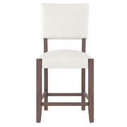 Mid Century Modern Bar Stools, Upholstered Counter Chairs