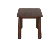 63' Solid Wood Dining Table Set with 6 Upholstered Chairs, Farmhouse Dinner Table Set of 7 Piece with Walnut Finish & Beige Chenille Seats, Heavy-Duty Support up to 1000 lbs, Easy Assembly