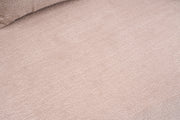 Old Sku: W2231P292607 Compression Loveseat Sofa, Curved Modern Styles Sofa for Small Spaces & Apartments, 30D Chenille No-Assembly,3 Throw Pillows. Warm Beige.