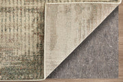 Eden Modern Abstract, Ivory/Gray/Green