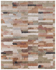 Pearson Modern Abstract, Brown/Tan/Green
