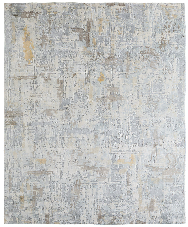 Braden Modern Abstract, Blue/Gray/Brown