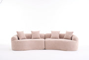 Luxe Curve 110' Sofa