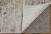 Sonora Modern Abstract, Ivory/Blue/Red