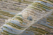 Melrose Traditional Floral & Botanical, Green/Ivory/Blue