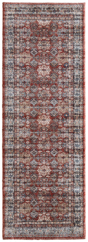 Pearson Traditional Persian, Red/Tan/Blue