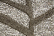 Kimball Transitional Abstract, Gray/Taupe/Ivory