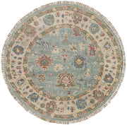 Fillmore Transitional Floral & Botanical, Blue/Ivory/Yellow