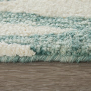 Wallace Modern Chevron, Blue/White