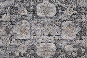 Sarrant Transitional Medallion, Gray/Silver/Ivory