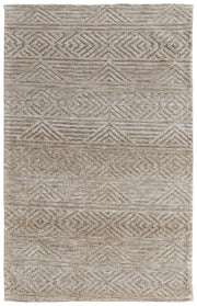 Colton Modern Geometric, Tan/Ivory/Brown
